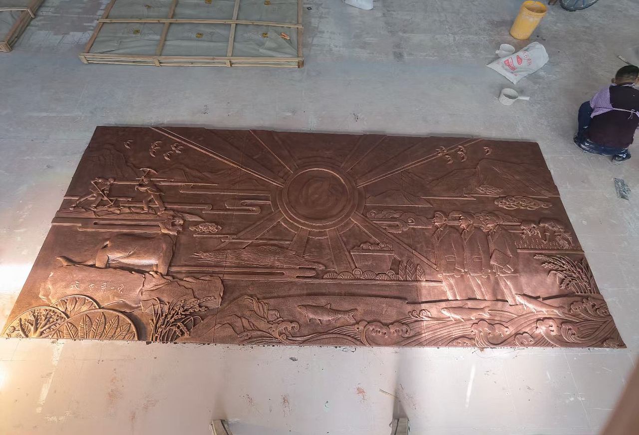 黑龙江检察院浮雕设计