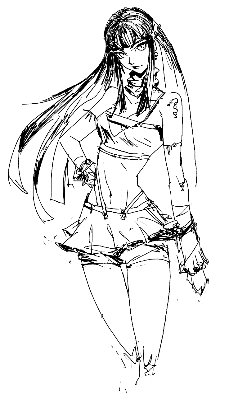 工作草稿|插画|游戏原画|dameng0329 - 原创作品 - 站酷 (zcool)