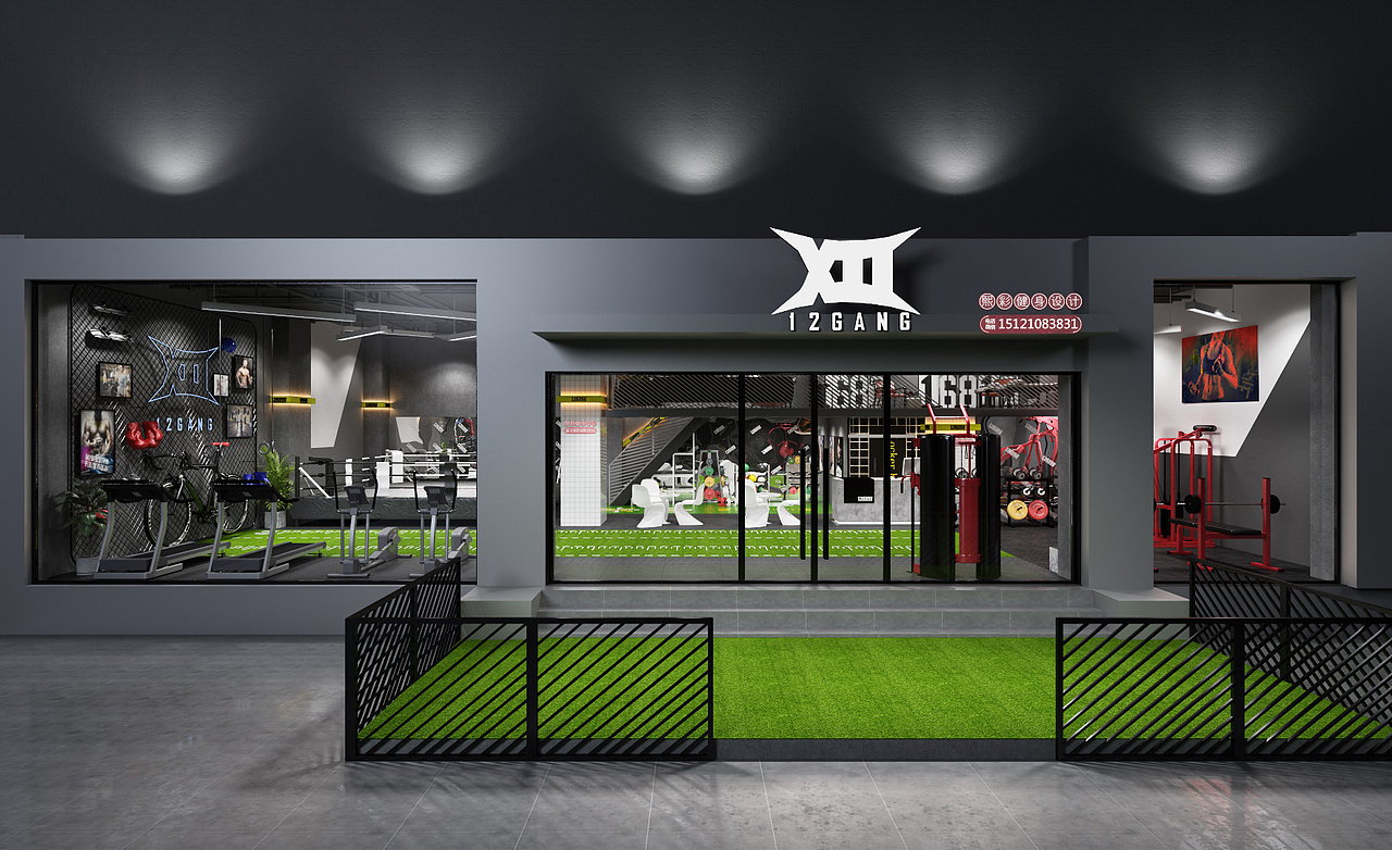 健身房装修设计公司|健身房装修设计施工