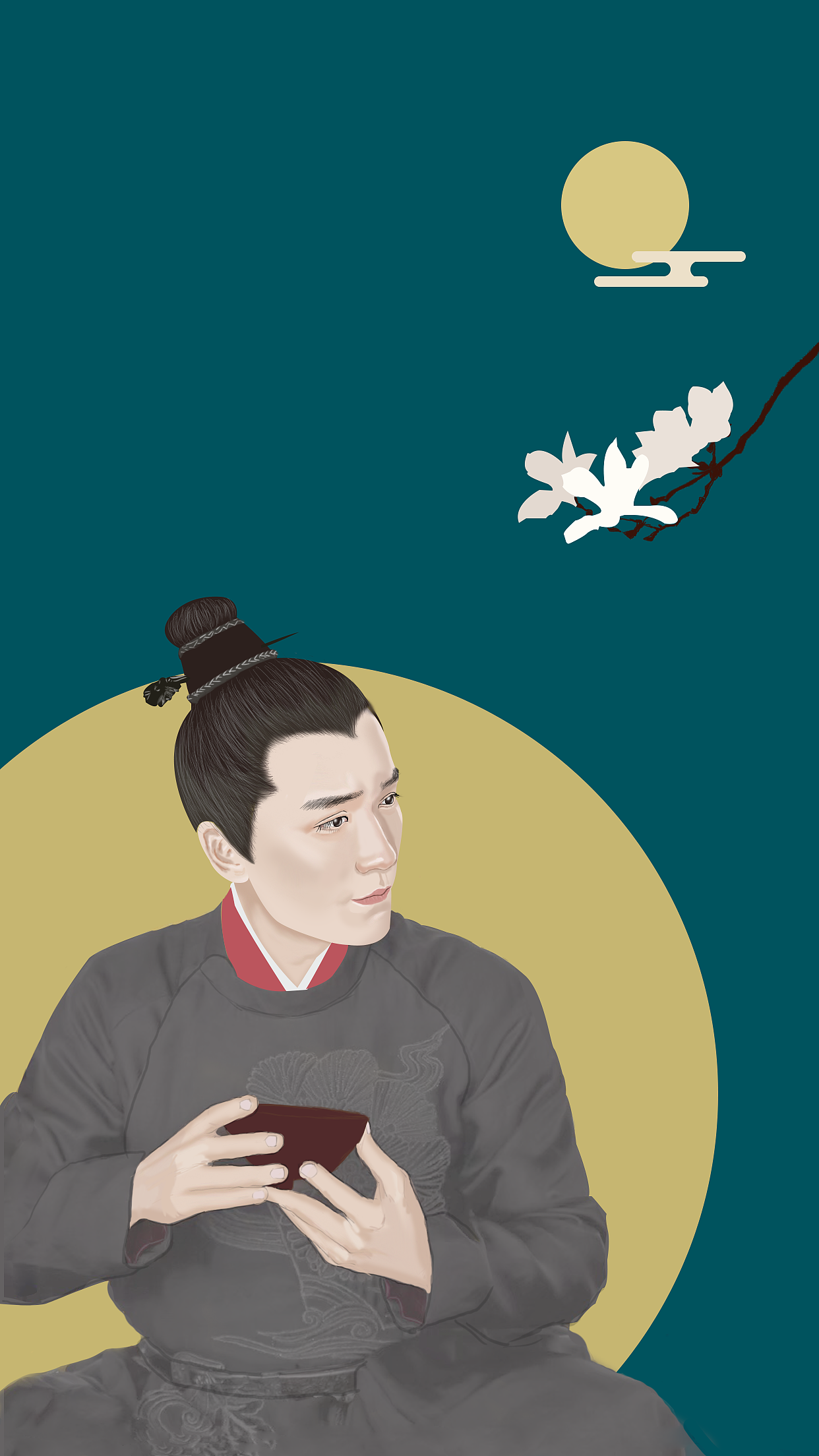 《知否知否》小公爷 |插画|创作习作|栀子浅香_原创作品-站酷zcool