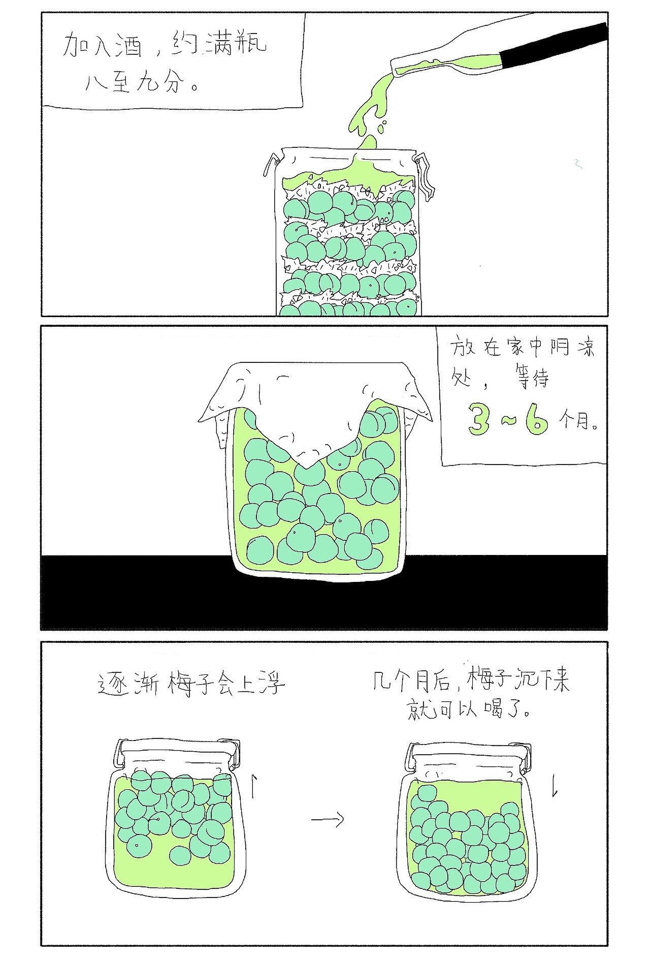 小酌漫画（图ZMjIwNDEyMjU2） - 创作习作 - 站酷设计师Leinz_原创素材 - 站酷ZCOOL