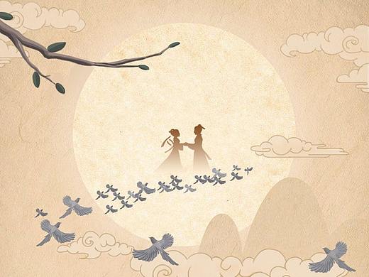 《设计师成长记》-插画-七夕（个人主页-ZMjk3NzA4MTI=） - 商业插画 - 站酷设计师哗桦桦1990原创素材 - 站酷ZCOOL