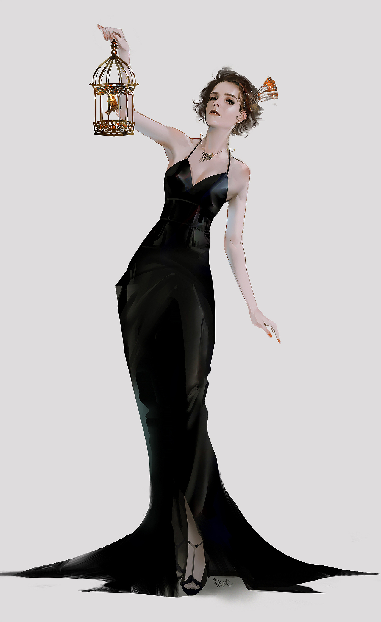 今天画一点不一样的（图ZMjY1MDk5MDc2） - 商业插画 - 站酷设计师Peter肖吉原创素材 - 站酷ZCOOL