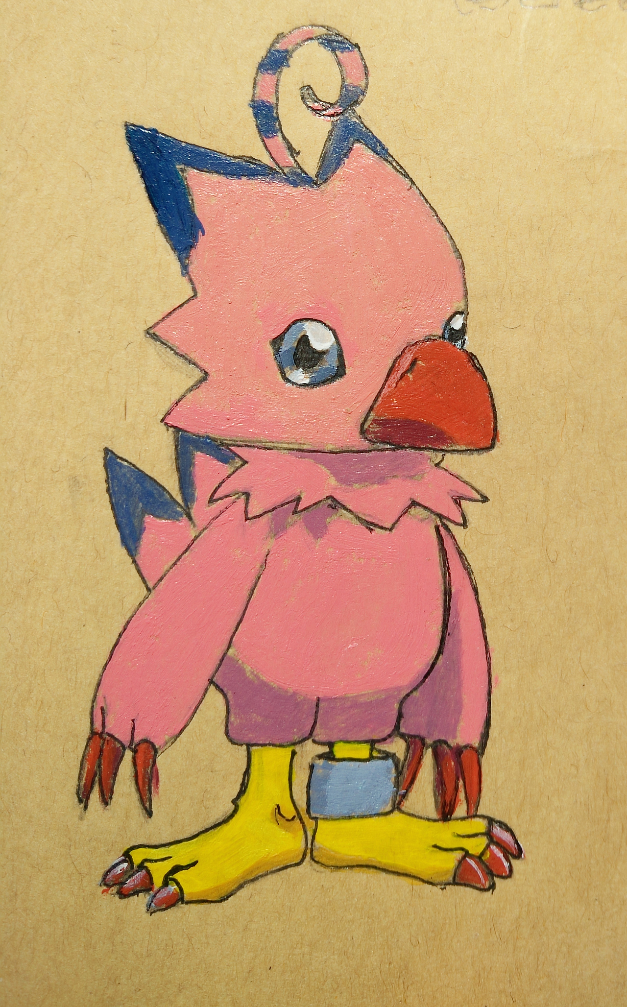 数码宝贝--【手绘/丙烯】（图ZNTI2MDc1NTI=） - 创作习作 - 站酷设计师糖可乐tangkele原创素材 - 站酷ZCOOL