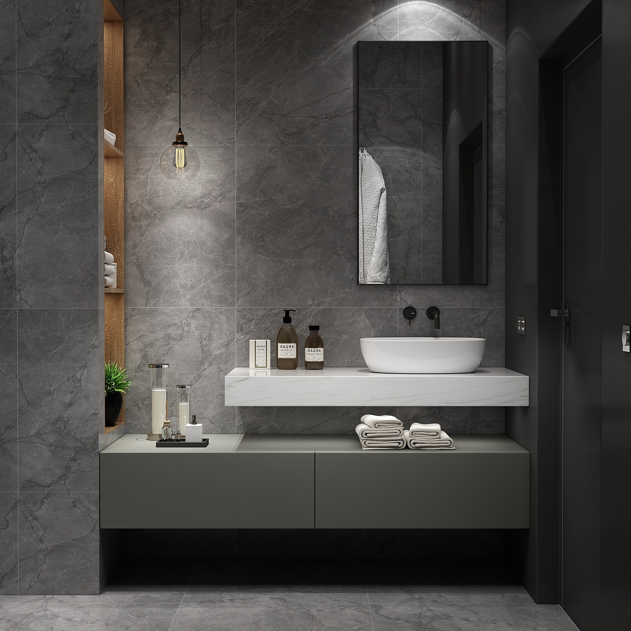 《浴室柜》（图ZMTU4OTIwNDQw） - 生活用品 - 站酷设计师西大小白原创素材 - 站酷ZCOOL