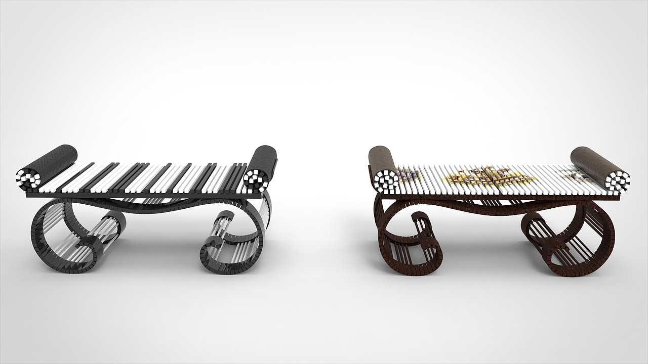 Free Chair——公共椅设计（图ZOTkzNzQ3OTI=） - 生活用品 - 站酷设计师BubbleTD原创素材 - 站酷ZCOOL