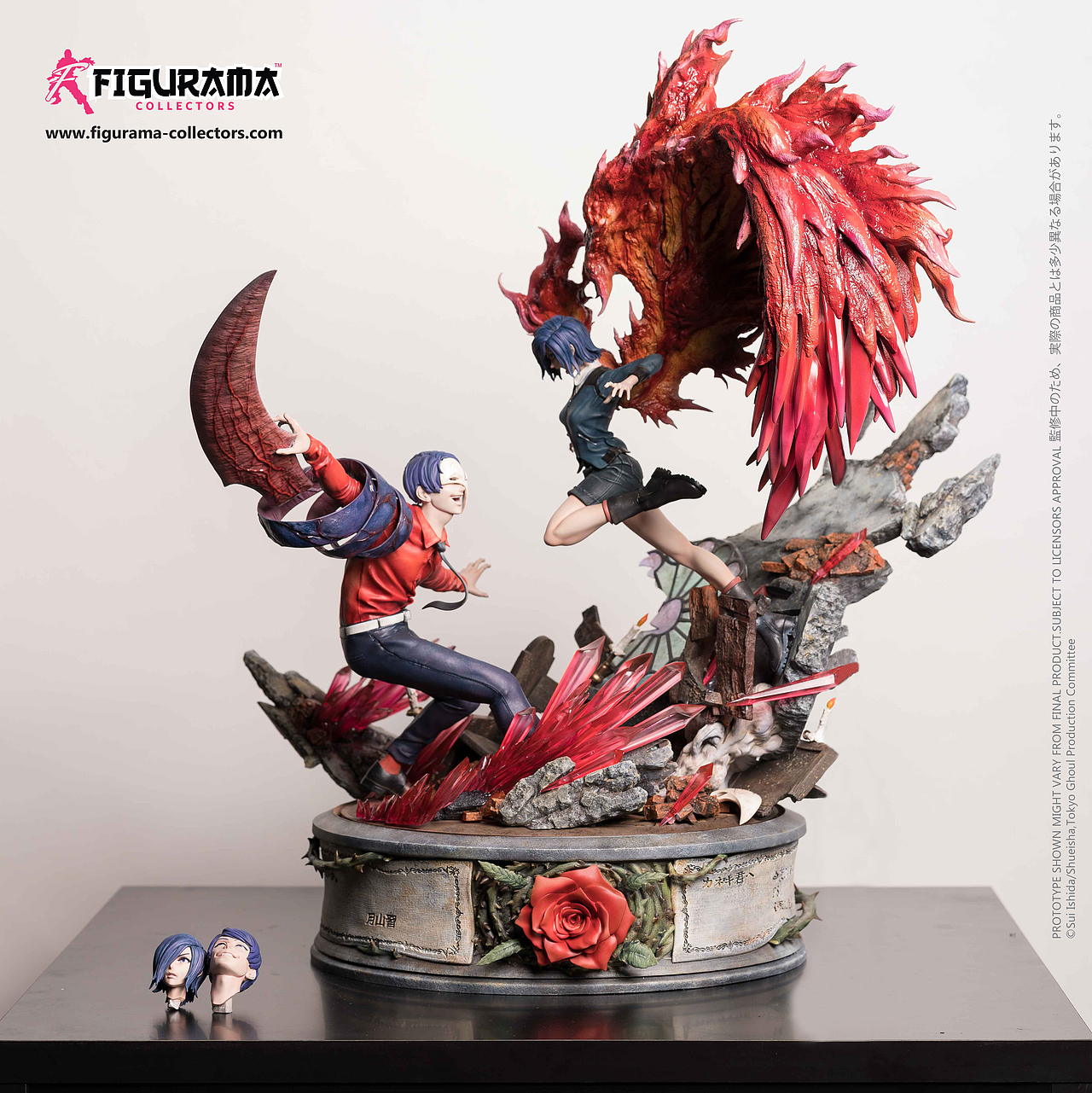 Figurama 《东京喰种 》雾岛董香VS月山习 1/6 雕像