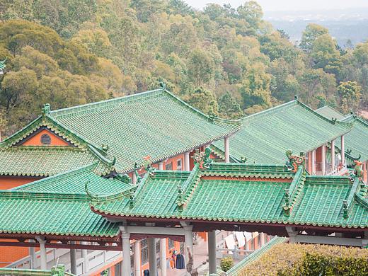 青云山的那些绿瓦红砖（个人主页-ZMjY3MDUyMTI=） - 环境/建筑摄影 - 站酷设计师bruse02原创素材 - 站酷ZCOOL