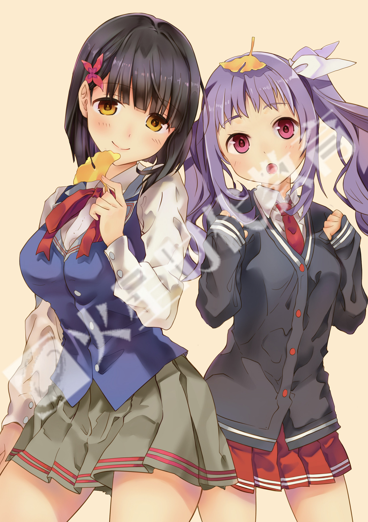 日系卡通动漫少女