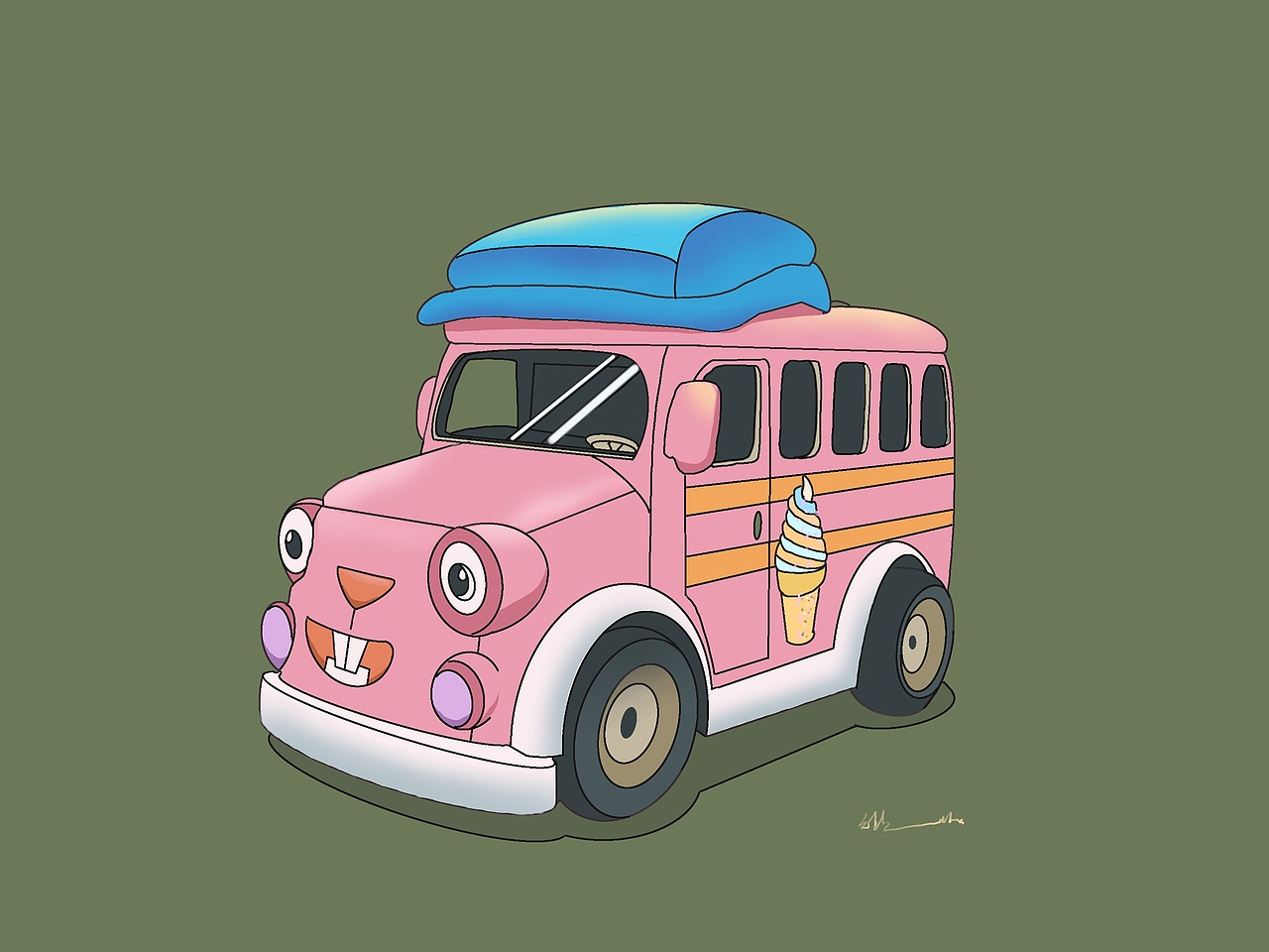 儿童车,主题乐园