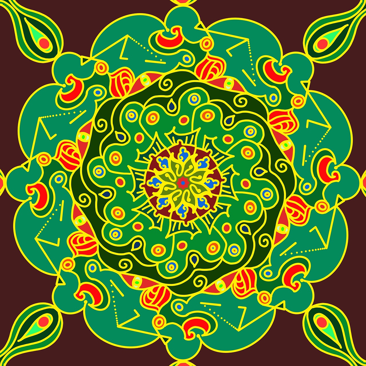 花纹图案|平面|图案|阿呆dzm - 原创作品 - 站酷 (zcool)