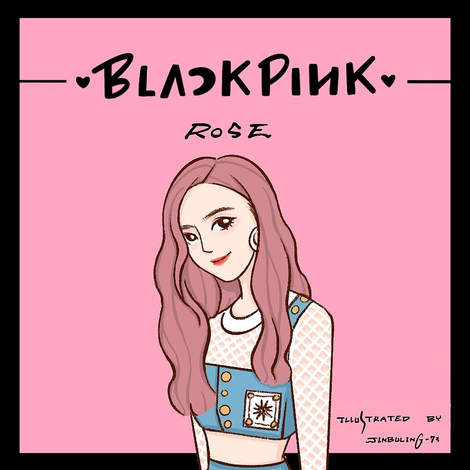 【BLACKPINK】人物插画/小海报