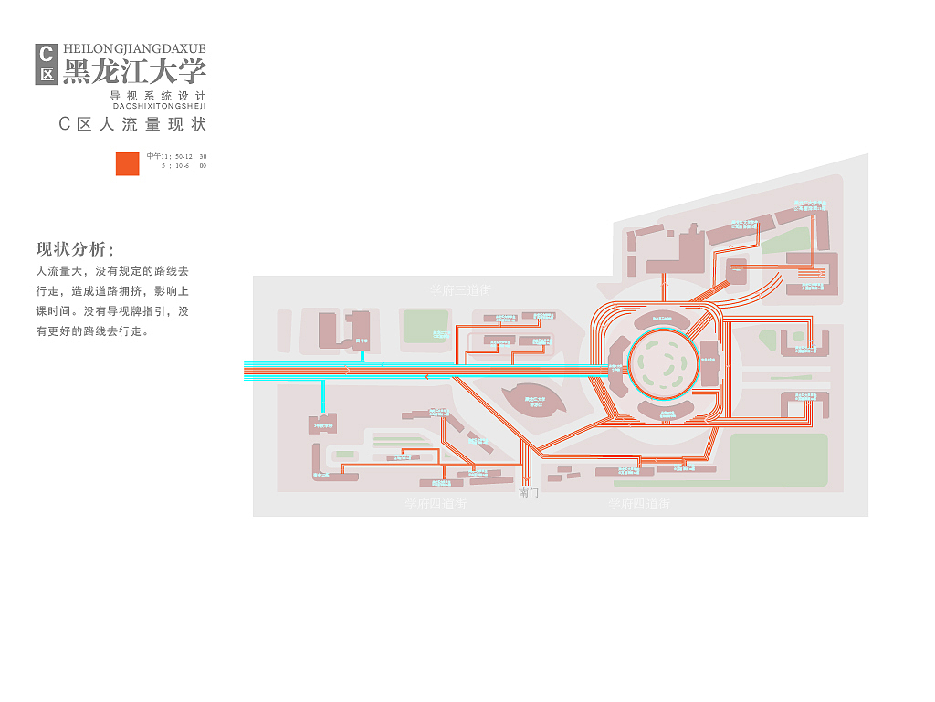 黑龙江大学导视系统