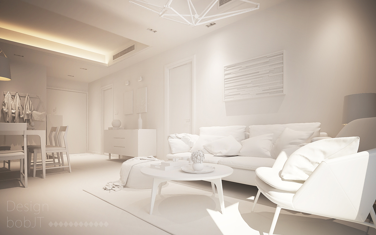 简约家装客厅360度无死角