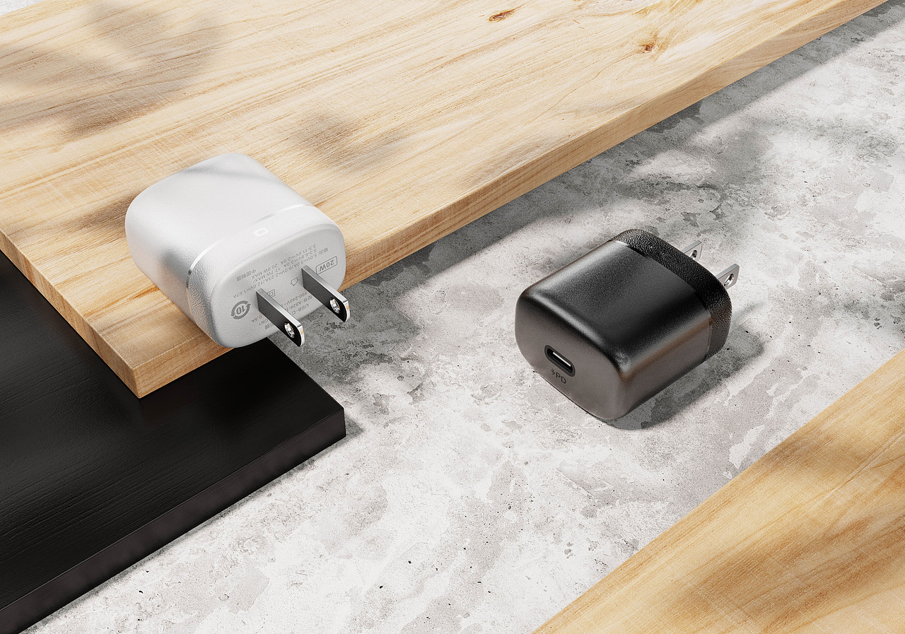 皮纹PD20W充电器