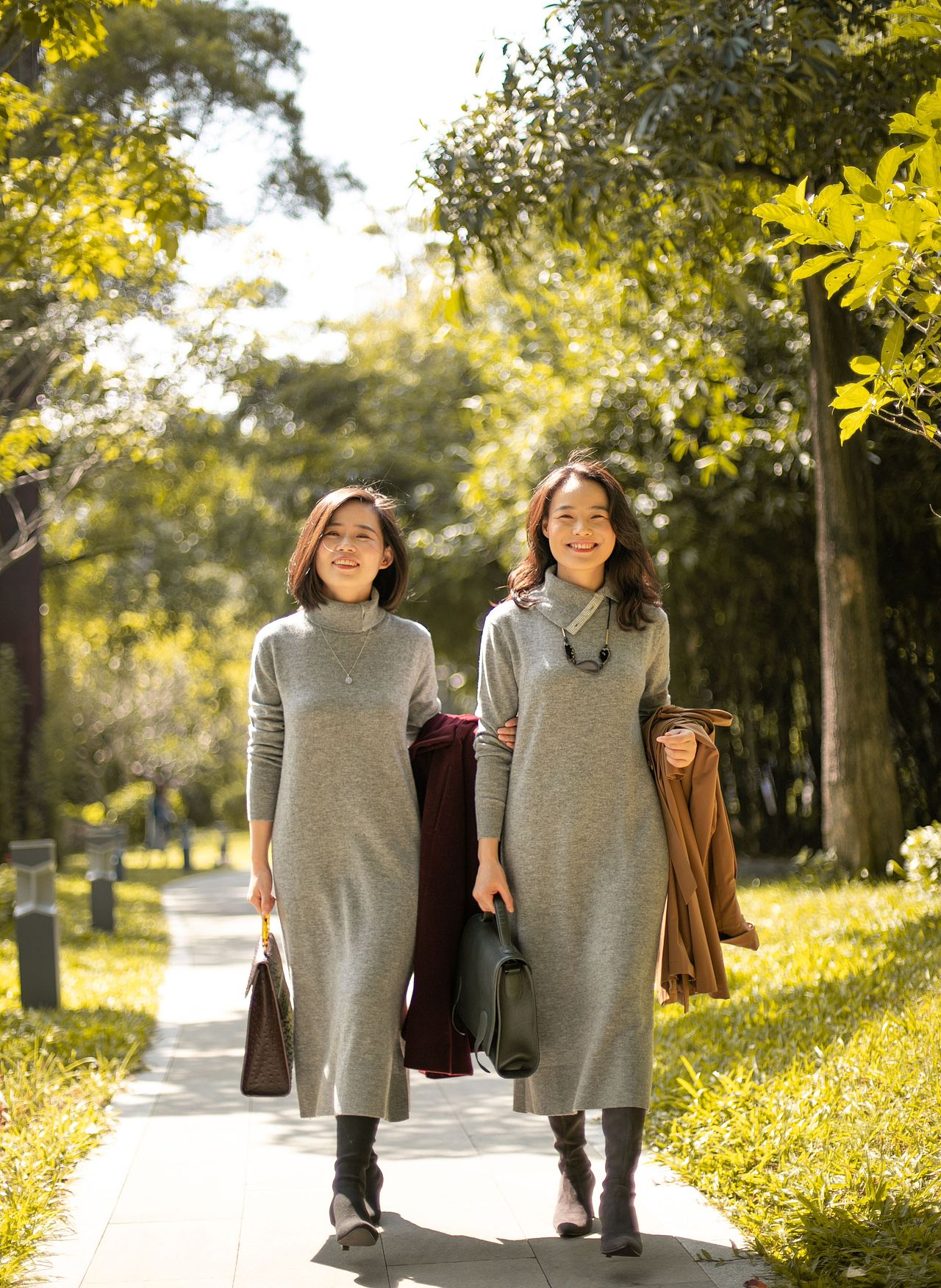 暖冬时节,来一组姐妹淘