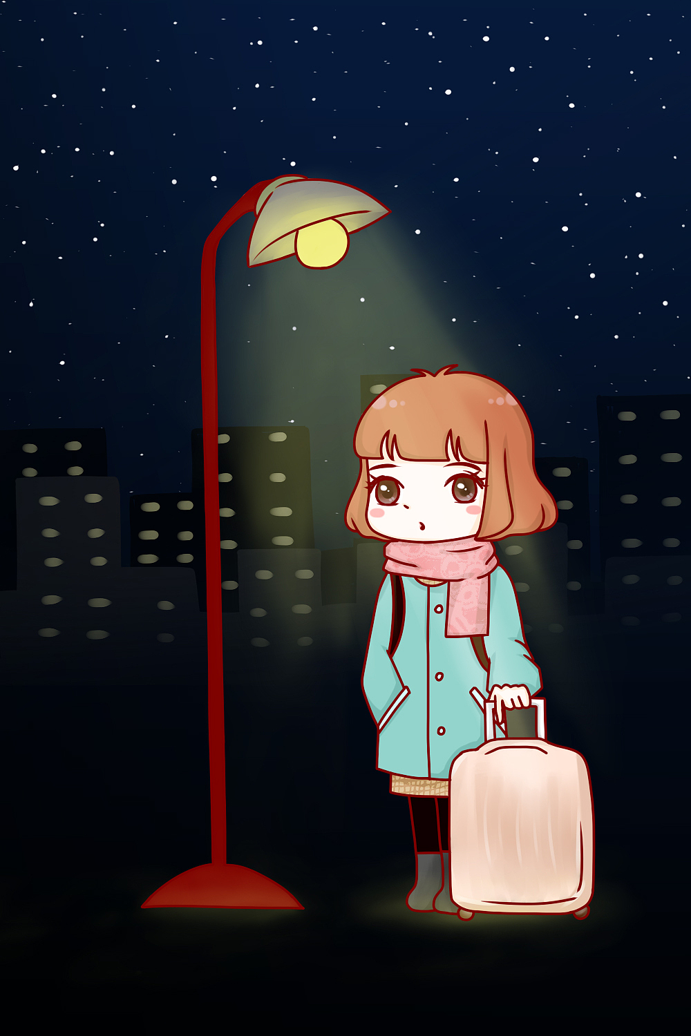 生活就像一次旅行,好好欣賞沿途的風(fēng)景（圖ZNDcwNTkwOTY=） - 藝術(shù)插畫 - 站酷設(shè)計(jì)師一只妍子原創(chuàng)素材 - 站酷ZCOOL