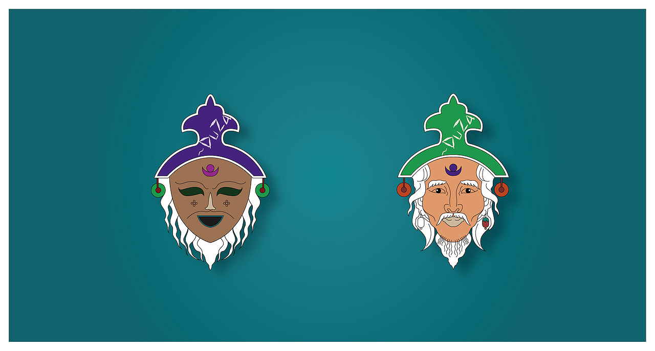 Tibetan mask 【藏式面具】