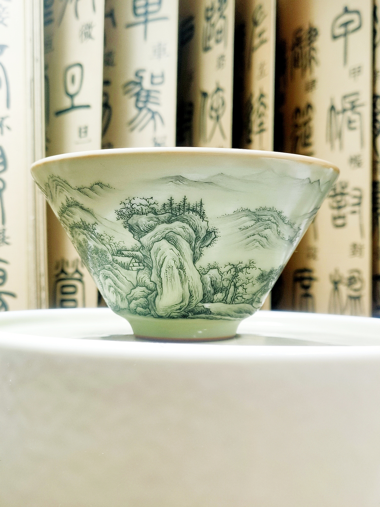手绘瓷器（图ZMzgwMzUxNzc2） - 其他手工艺 - 站酷设计师恋物癖原创素材 - 站酷ZCOOL