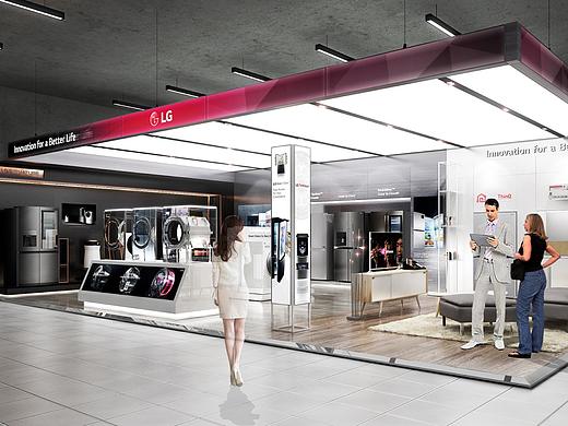 LG 2018 brand shop 