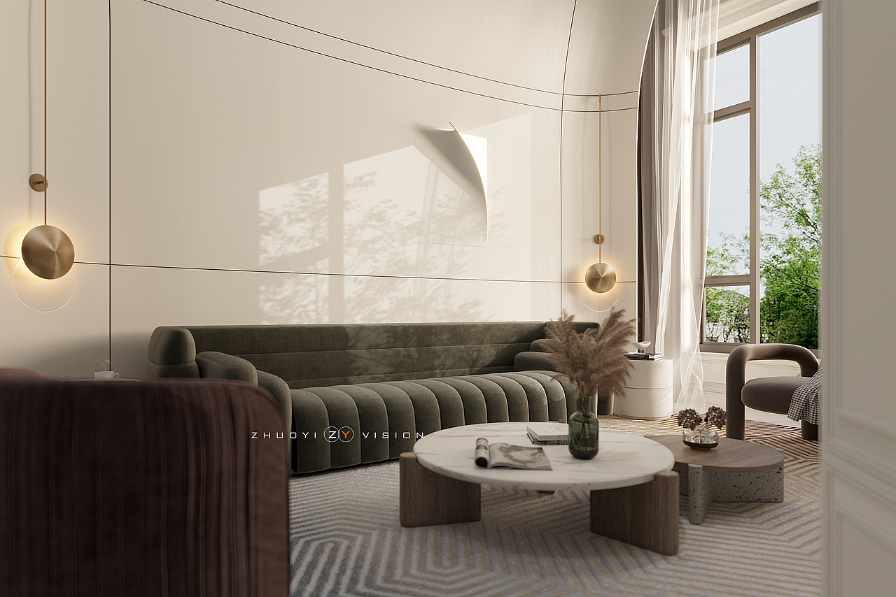 欧式诧寂混搭表现 cr6.0（图ZMjgwMTAyNDMy） - 家装设计 - 站酷设计师硺艺数字表现原创素材 - 站酷ZCOOL