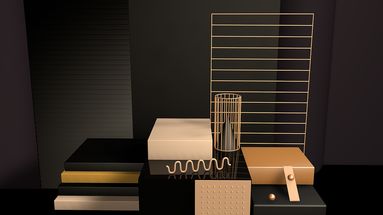 场景建模渲染练习。