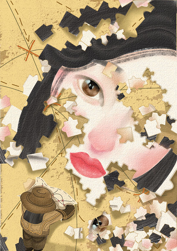 自画像（图ZMjI2NDk4NTIw） - 创作习作 - 站酷设计师闻苏原创素材 - 站酷ZCOOL