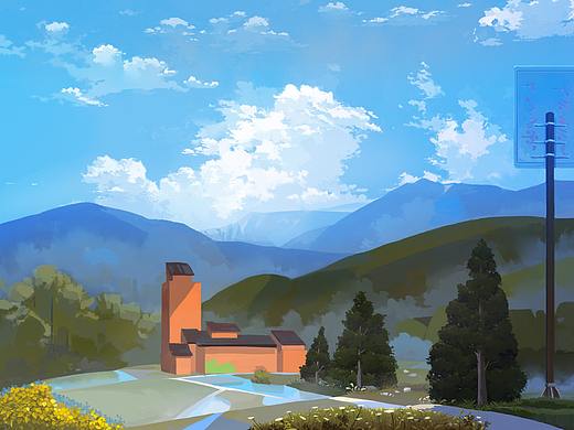 天空