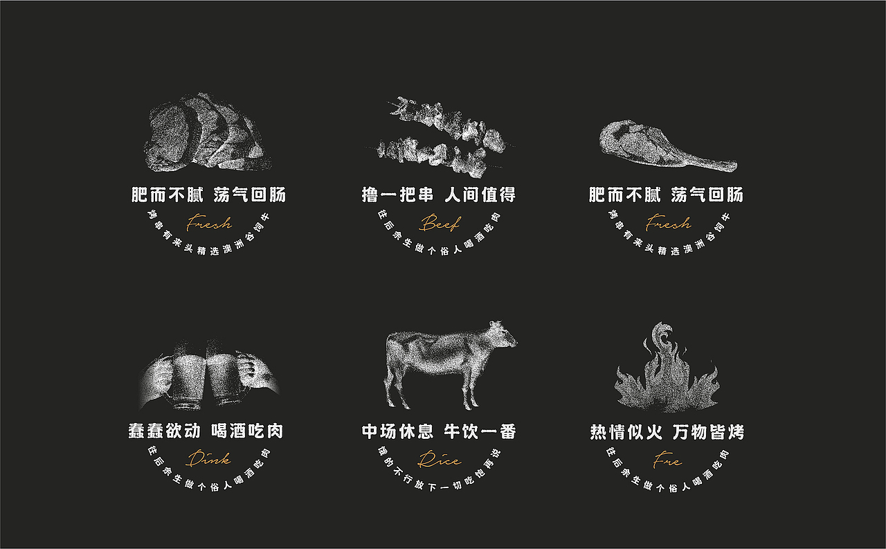 我牛九·鲜牛烤串丨ABD案例（图ZMjUxNzU5NTYw） - 品牌 - 站酷设计师ABD品牌策略设计原创素材 - 站酷ZCOOL
