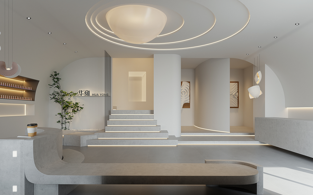 极简风-美容（图ZMjg2NDAzMTI0） - 商业空间设计 - 站酷设计师LHH私宅设计原创素材 - 站酷ZCOOL