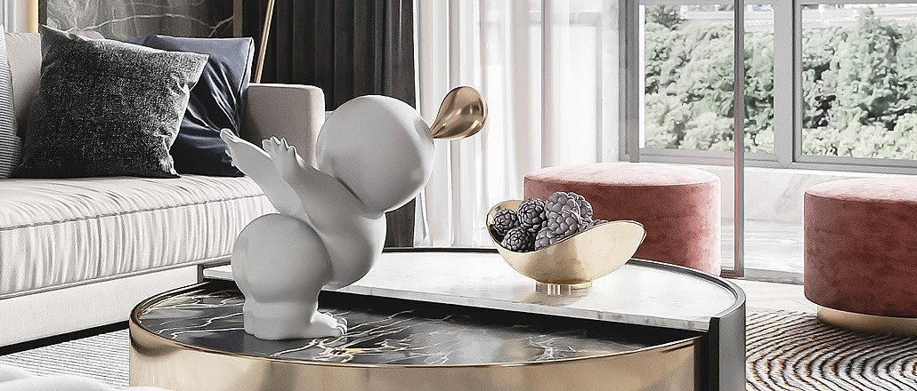 深圳装修公司：福田天健天骄，现代轻奢风装修案例欣赏（图ZMjE5MDUzODYw） - 家装设计 - 站酷设计师深圳东易日盛原创素材 - 站酷ZCOOL