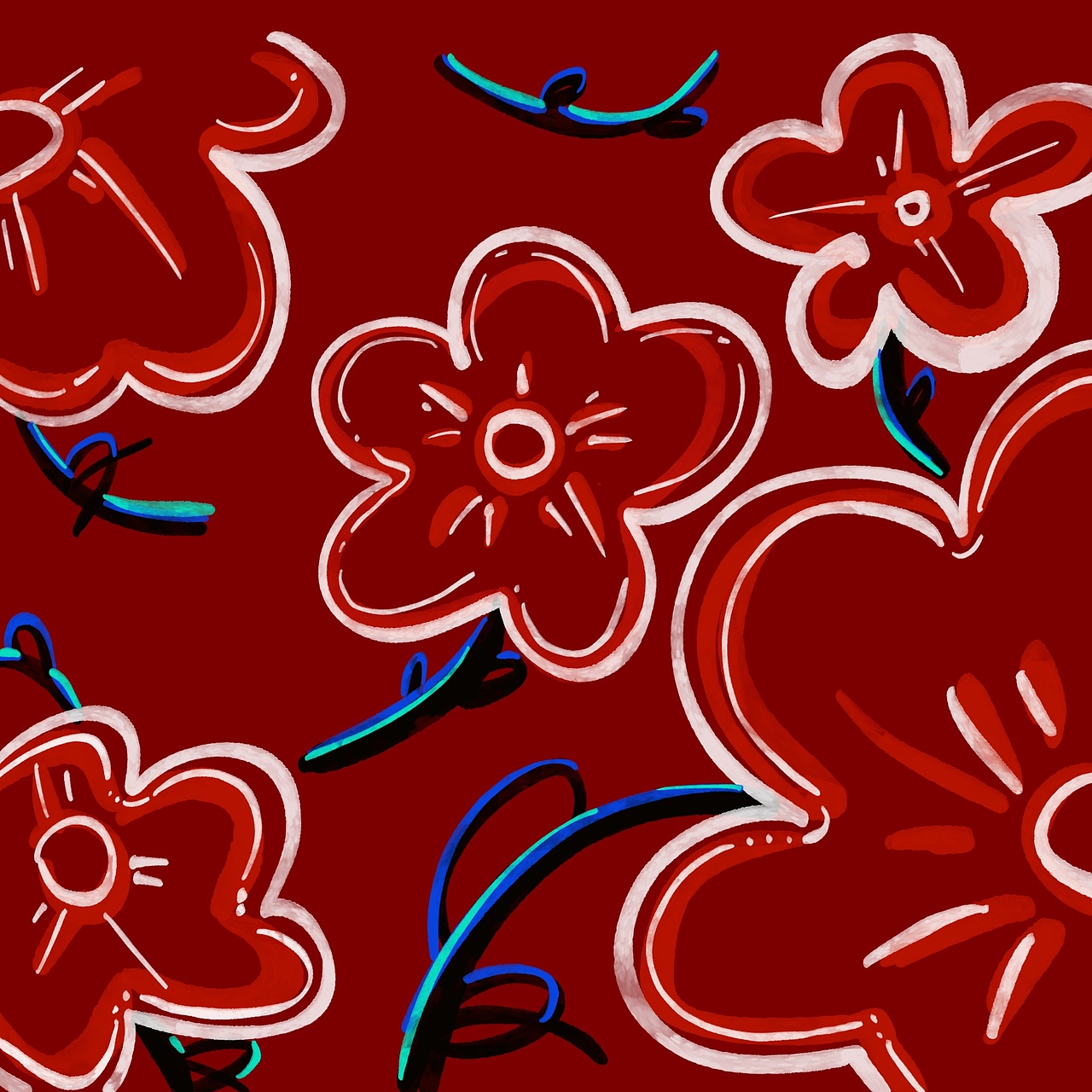 送你一朵小红花