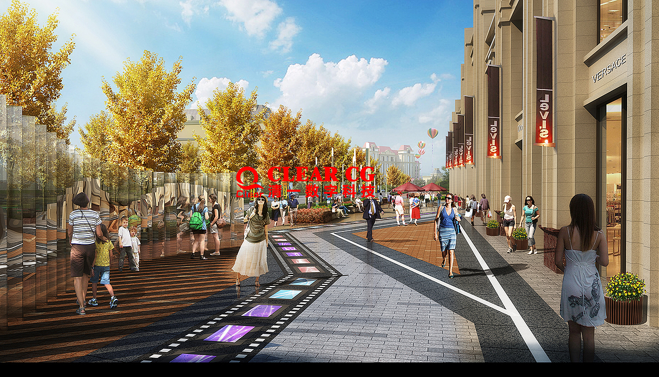 景观表现（图ZMTA5MjgwMjQw） - 景观设计 - 站酷设计师清一数字科技原创素材 - 站酷ZCOOL