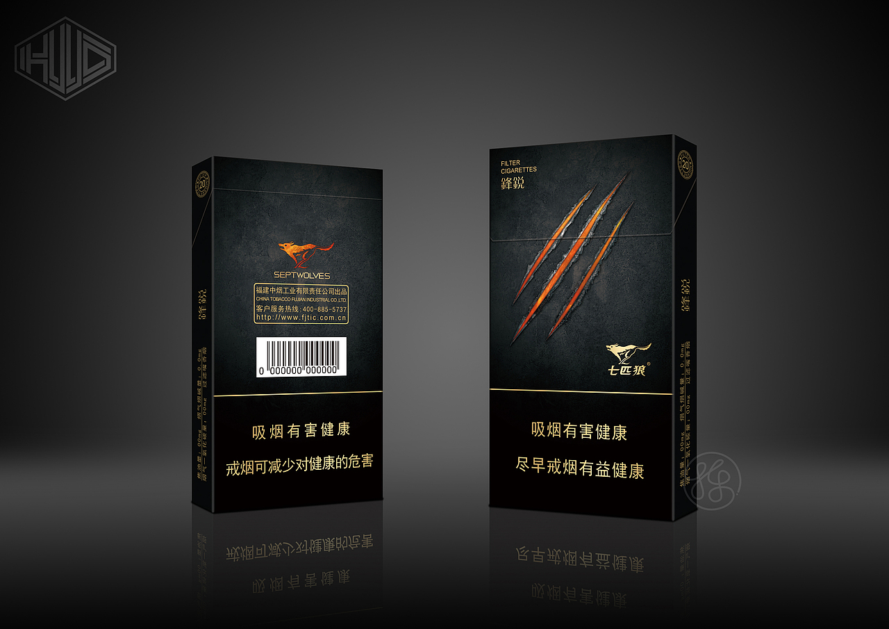 七匹狼系列（图ZMjQ3OTA2MDY4） - 包装 - 站酷设计师黄老邪不邪原创素材 - 站酷ZCOOL