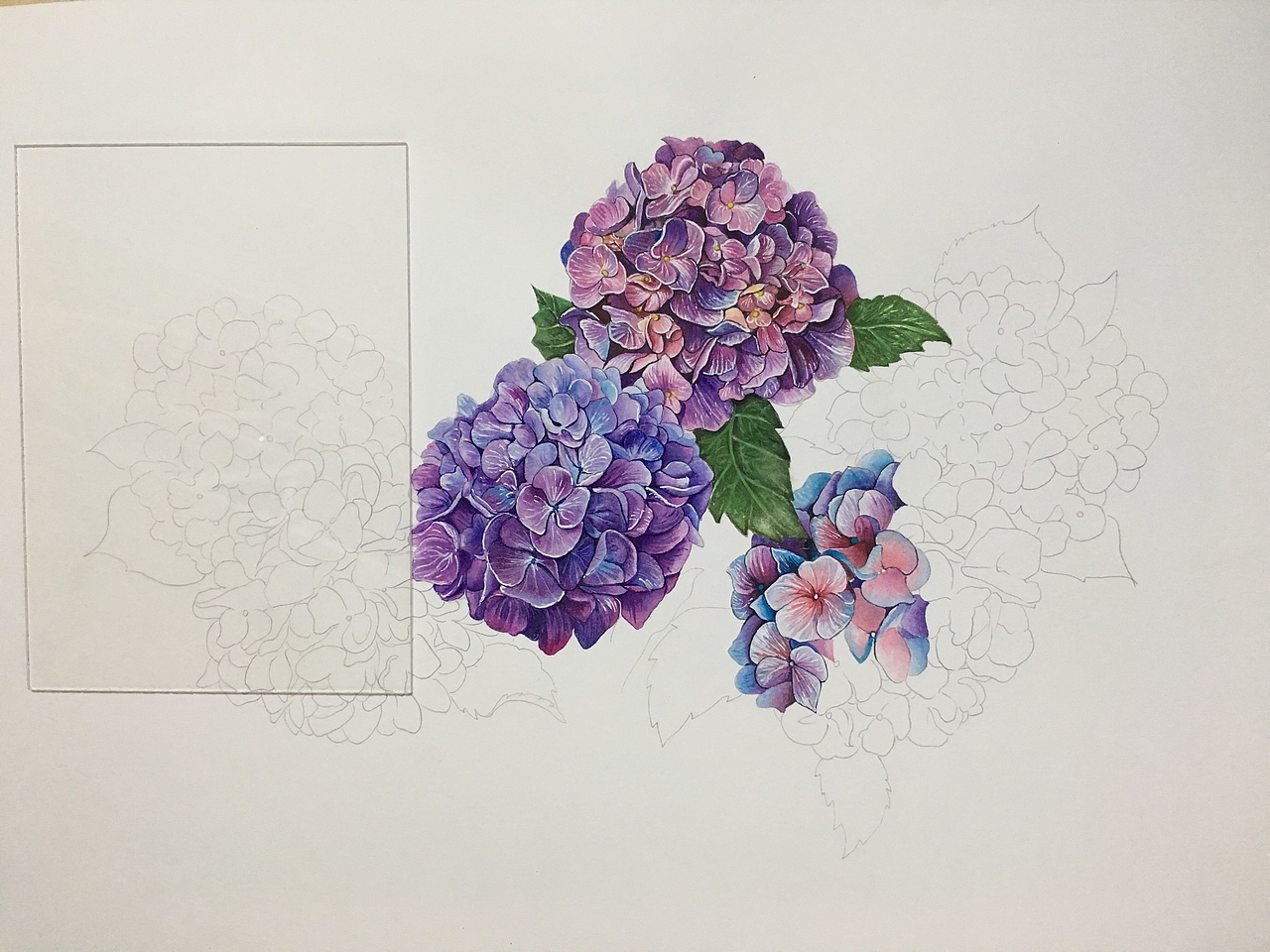 无尽夏（图ZMTIzNTA3NDYw） - 绘画 - 站酷设计师云屿wyj原创素材 - 站酷ZCOOL