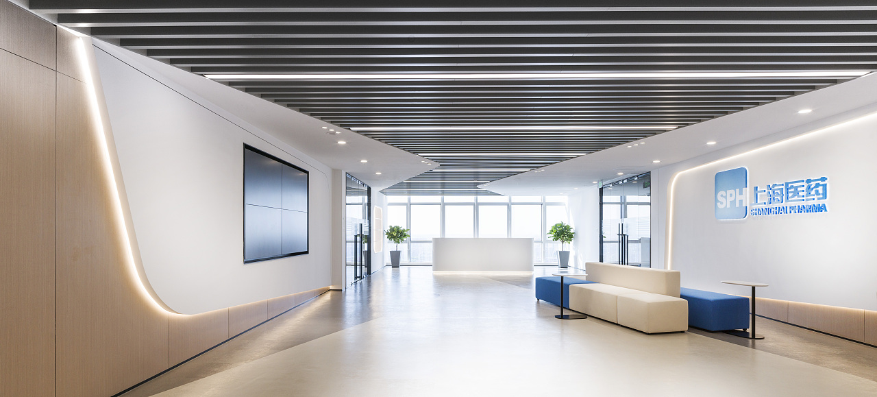 办公空间摄影-医药公司