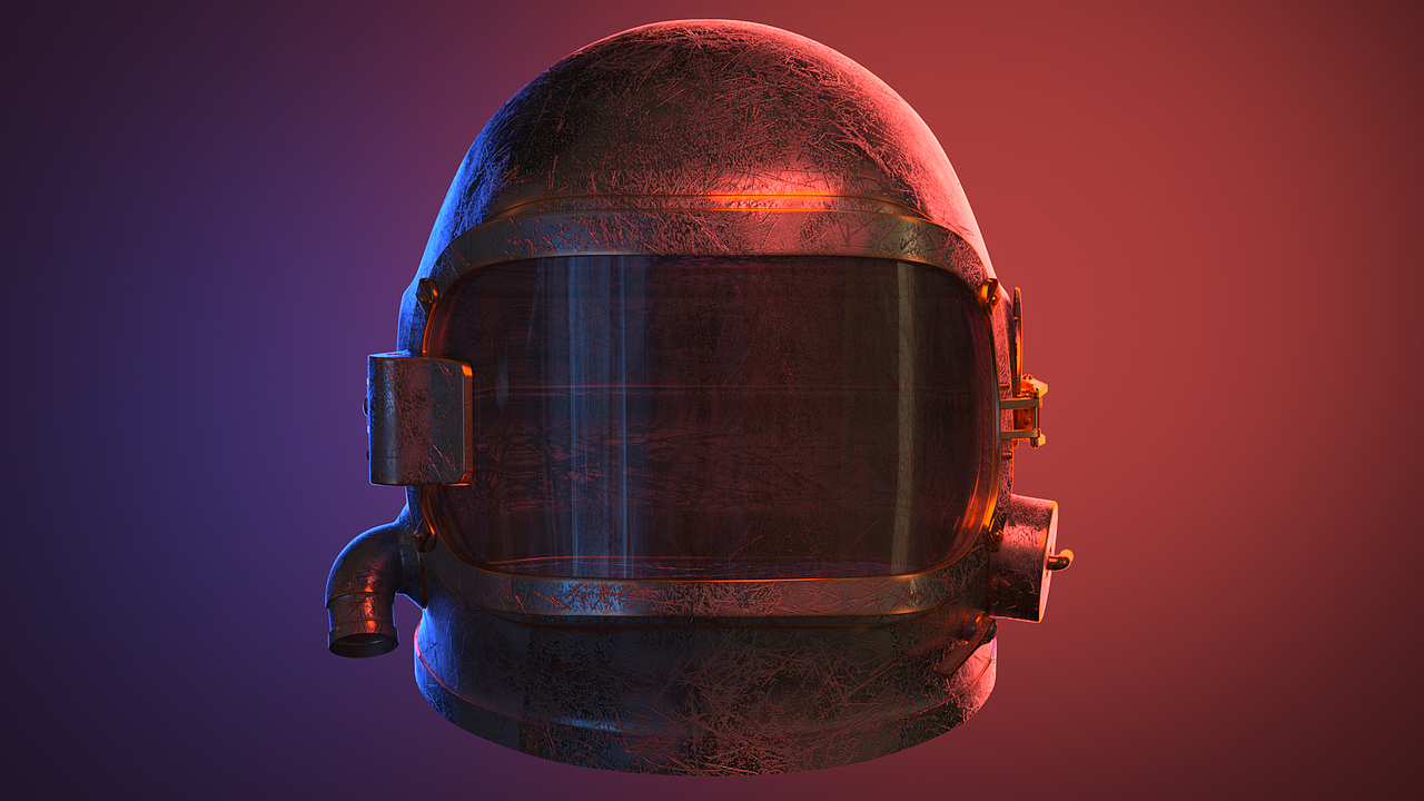 头盔(渲染练习)