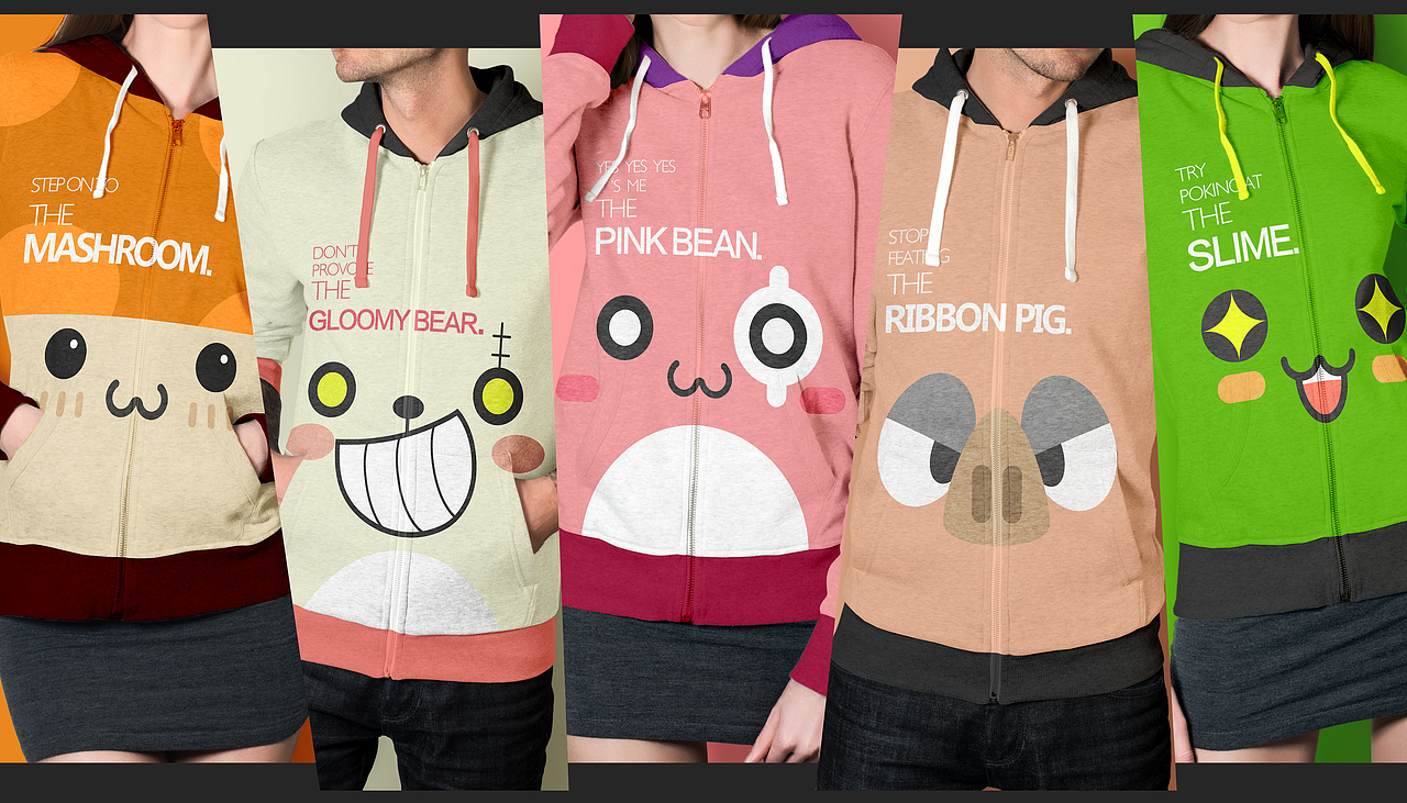 mapstory2周边diy卫衣