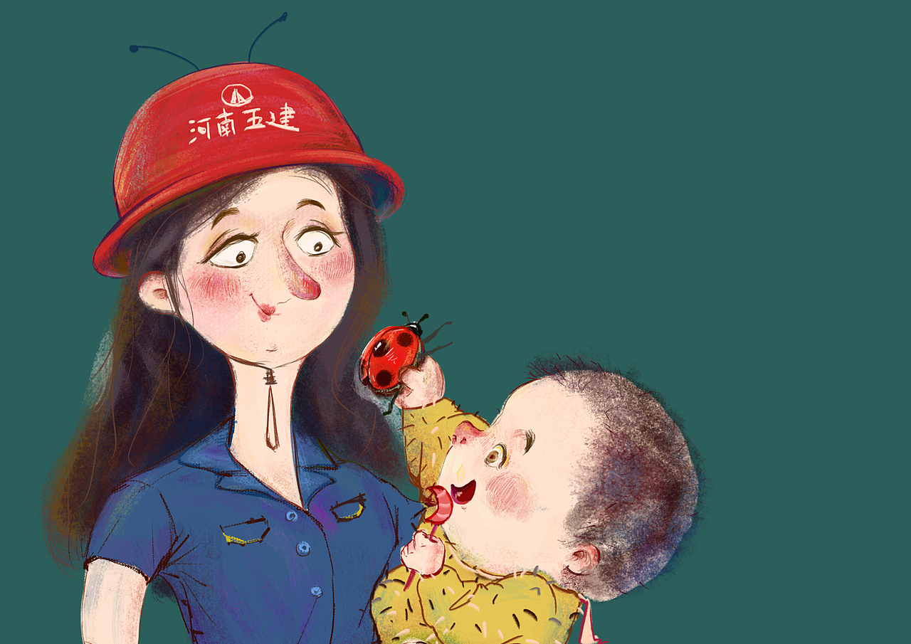 插画头像（图ZMjMwMDYyMTI4） - 儿童插画 - 站酷设计师爱群原创素材 - 站酷ZCOOL