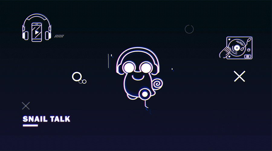 蜗牛TALK 卡通形象（图ZNTE4NDE3NzI=） - 商业插画 - 站酷设计师ART_ZJ原创素材 - 站酷ZCOOL