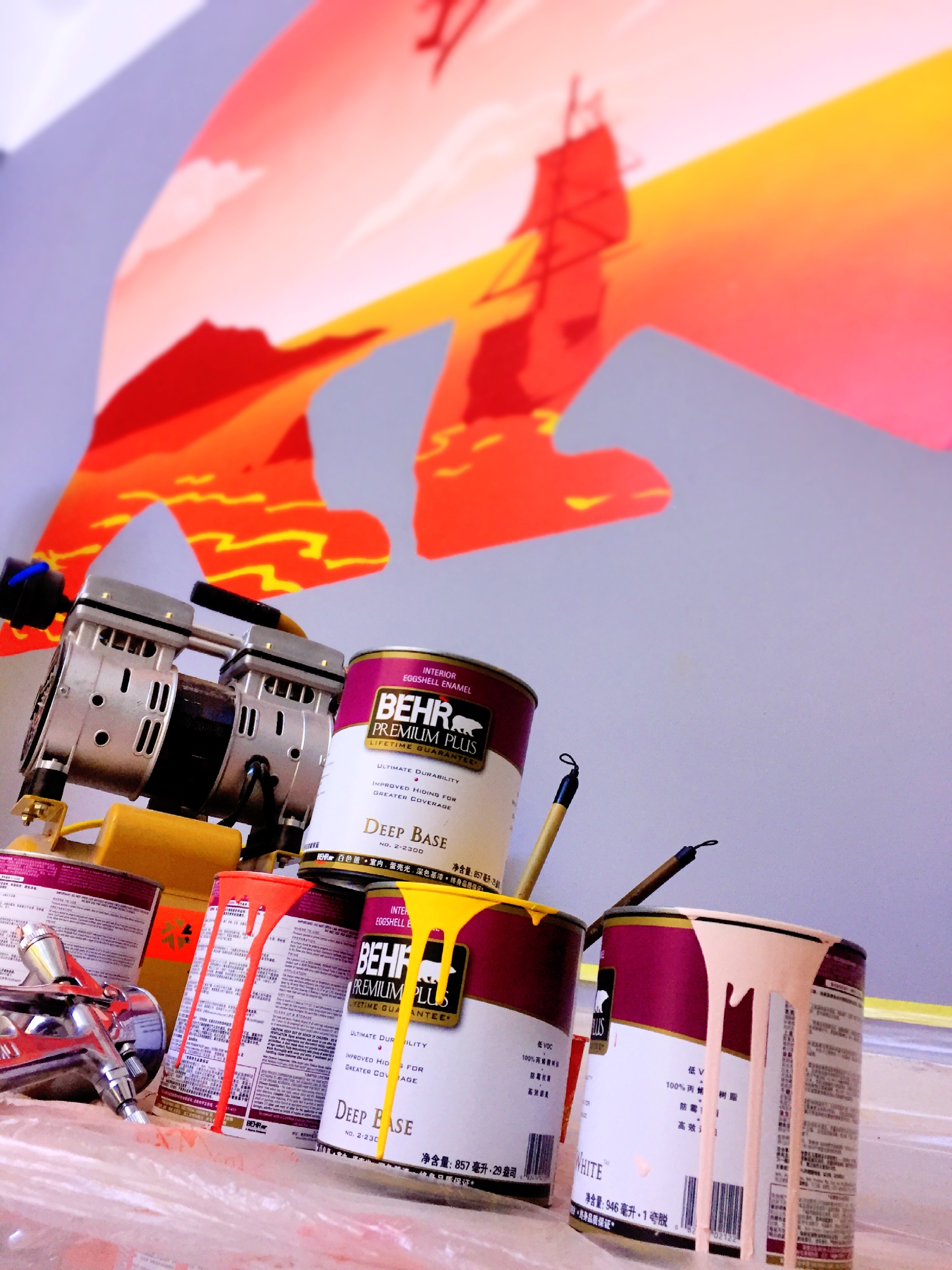 美国百色熊涂料