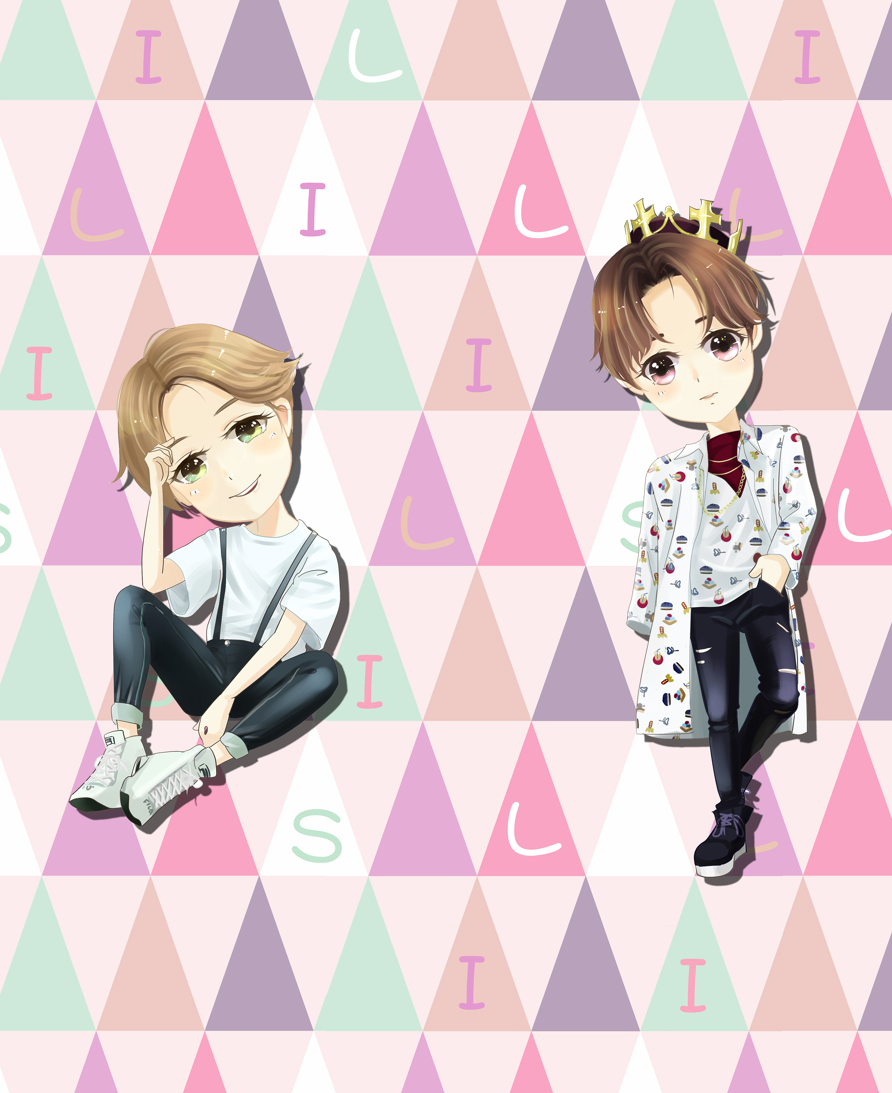 那些年接过的单摸过的鱼之 ——16年的蔡徐坤q版