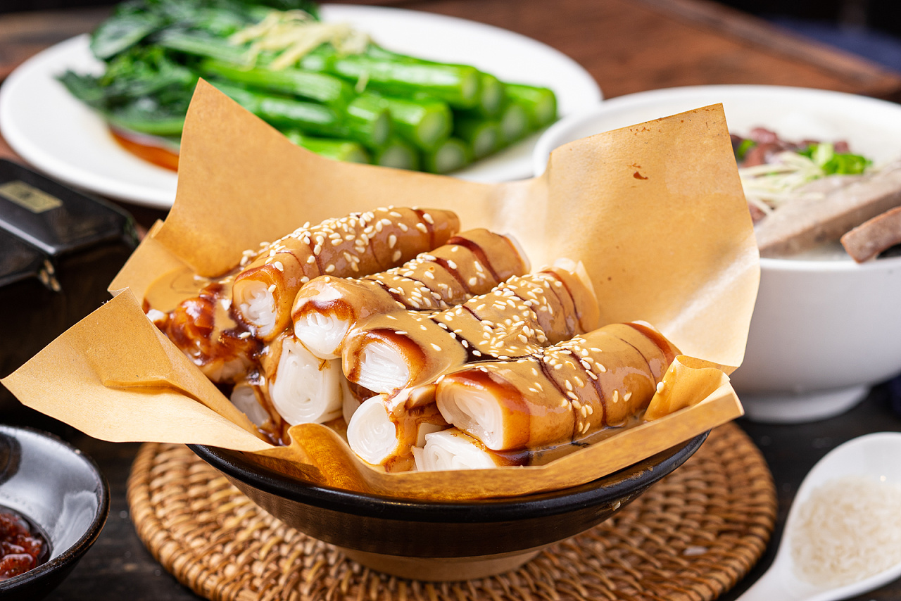 【禄粥】外卖菜品拍摄