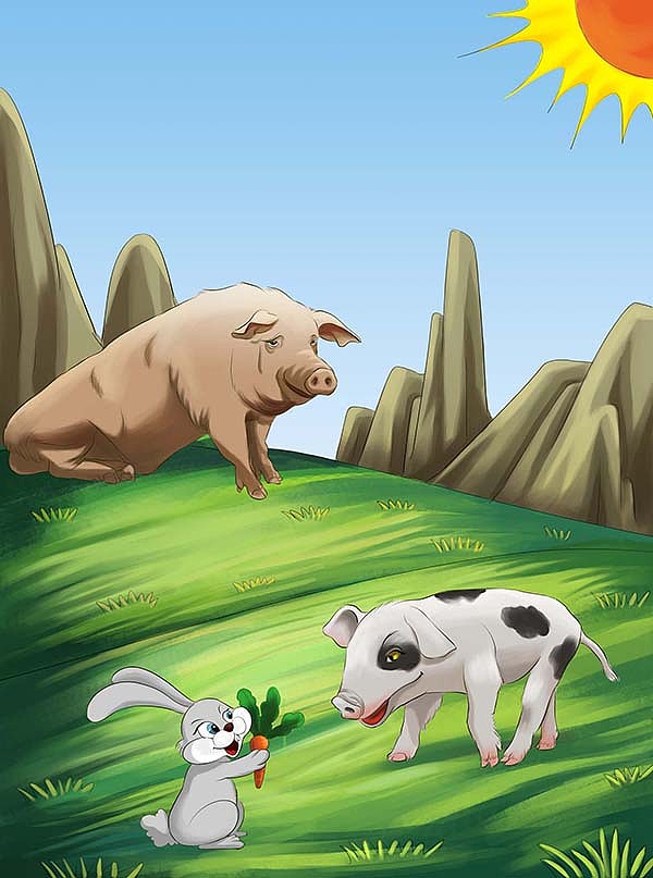 2016兒童插畫選集-2（圖ZODg5MTgzNjA=） - 兒童插畫 - 站酷設(shè)計師綠田小小生原創(chuàng)素材 - 站酷ZCOOL