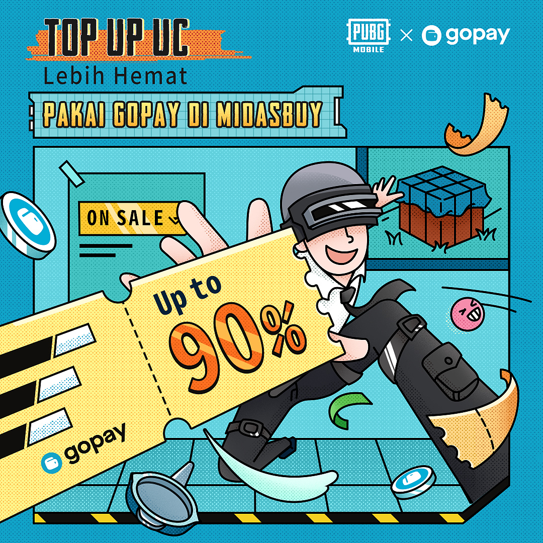 和go pay一起吃鸡