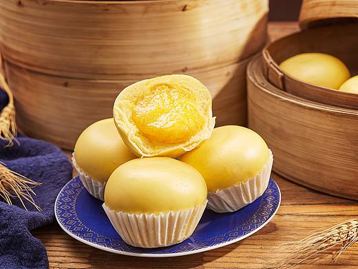 港式叉烧包广式早茶点心早餐速冻食品拍摄\影拓文化