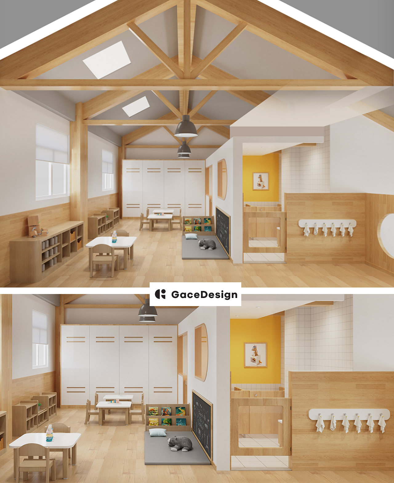 GaceDesign幼儿园设计丨上海托育园