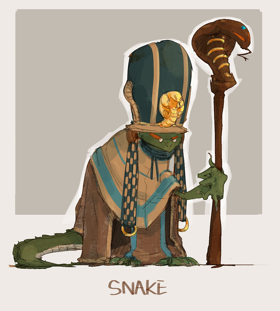 埃及文明-角色设定（图ZMTIzMDY0NDY0） - 概念设定 - 站酷设计师BIIIIN原创素材 - 站酷ZCOOL