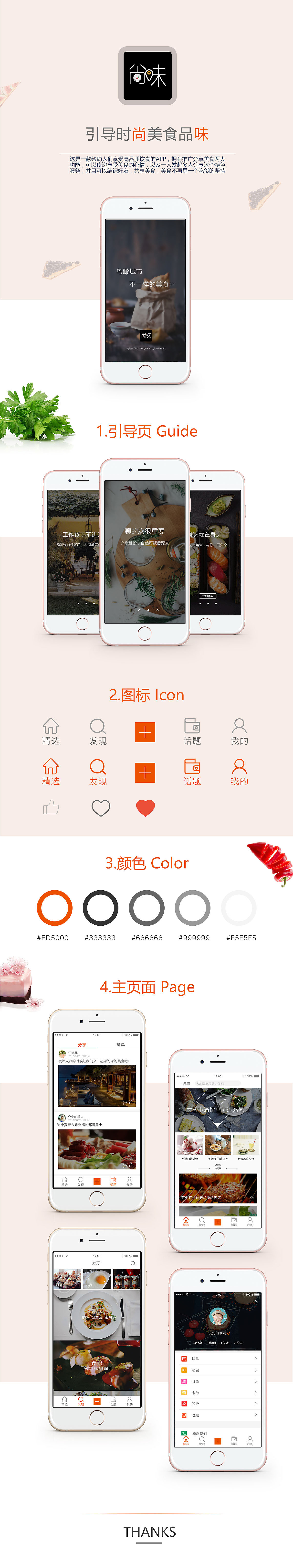 尚味APP展示（图ZNTcyNzczNTI=） - APP界面 - 站酷设计师脑袋与白纸原创素材 - 站酷ZCOOL