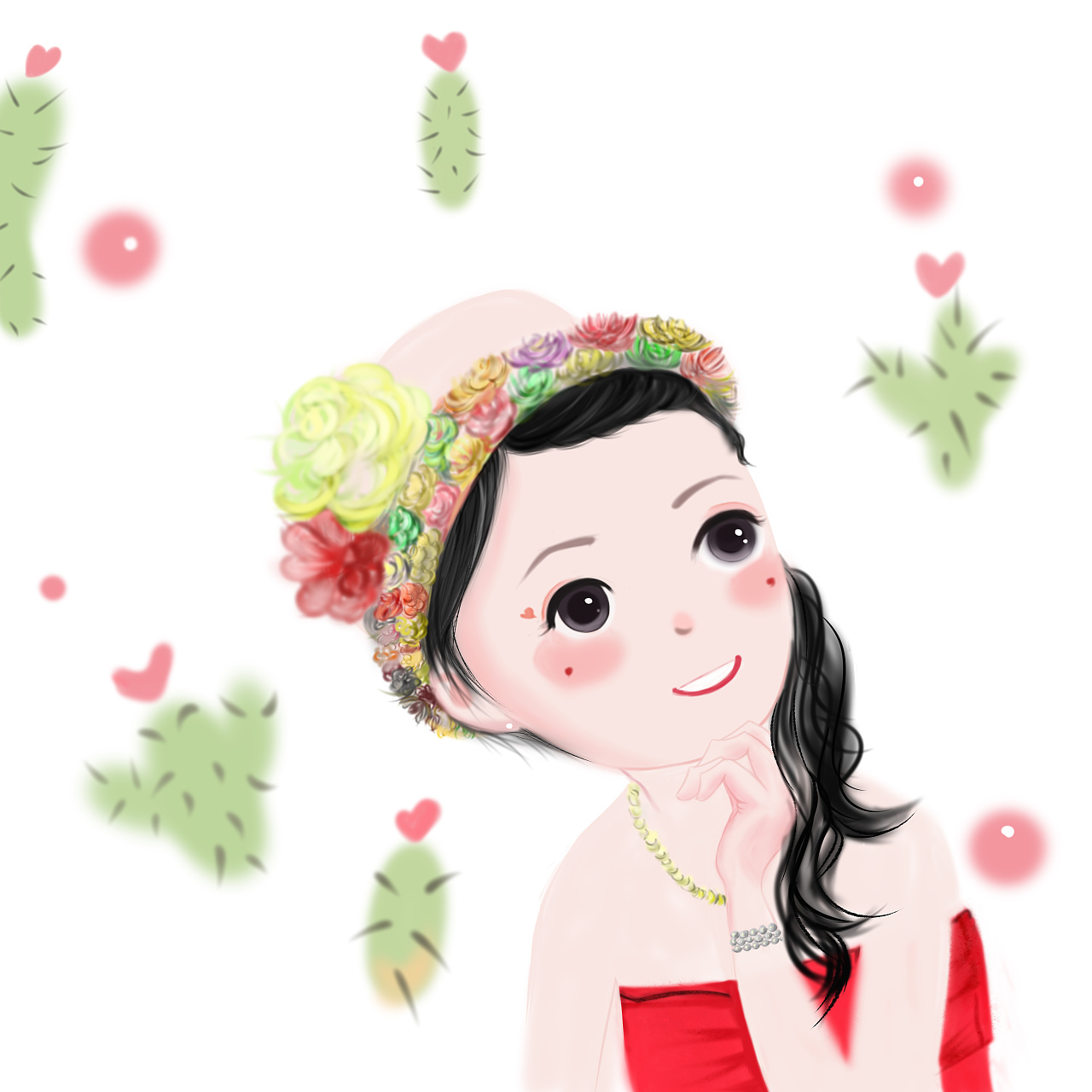 人物照片转手绘（图ZMTk5NDMyNTI0） - 商业插画 - 站酷设计师林染linran原创素材 - 站酷ZCOOL